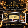 251st Marine Corps Birthday Ball Ticket