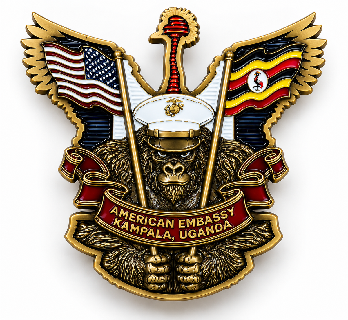 MSG Kampala Challenge Coin